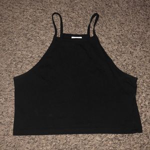 Black Crop Top
